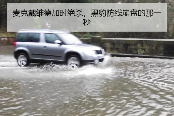 麦克戴维德加时绝杀，黑豹防线崩盘的那一秒